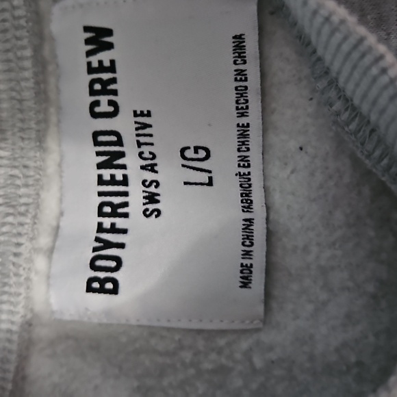 Sweatshirt Color Gray Size Large - Picture 5 of 5